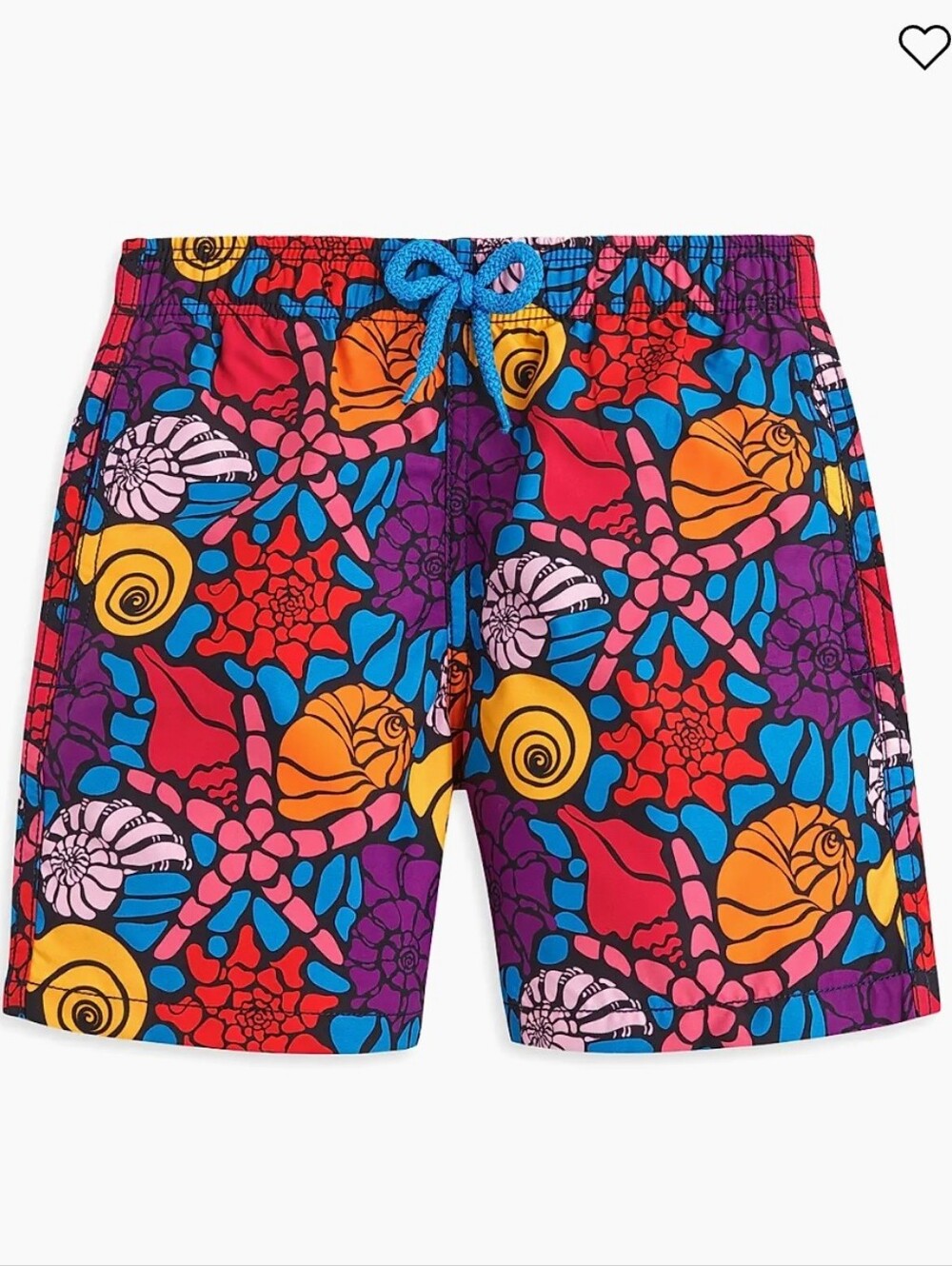 Vibrant Floral Pattern Swim Shorts - Multicolor